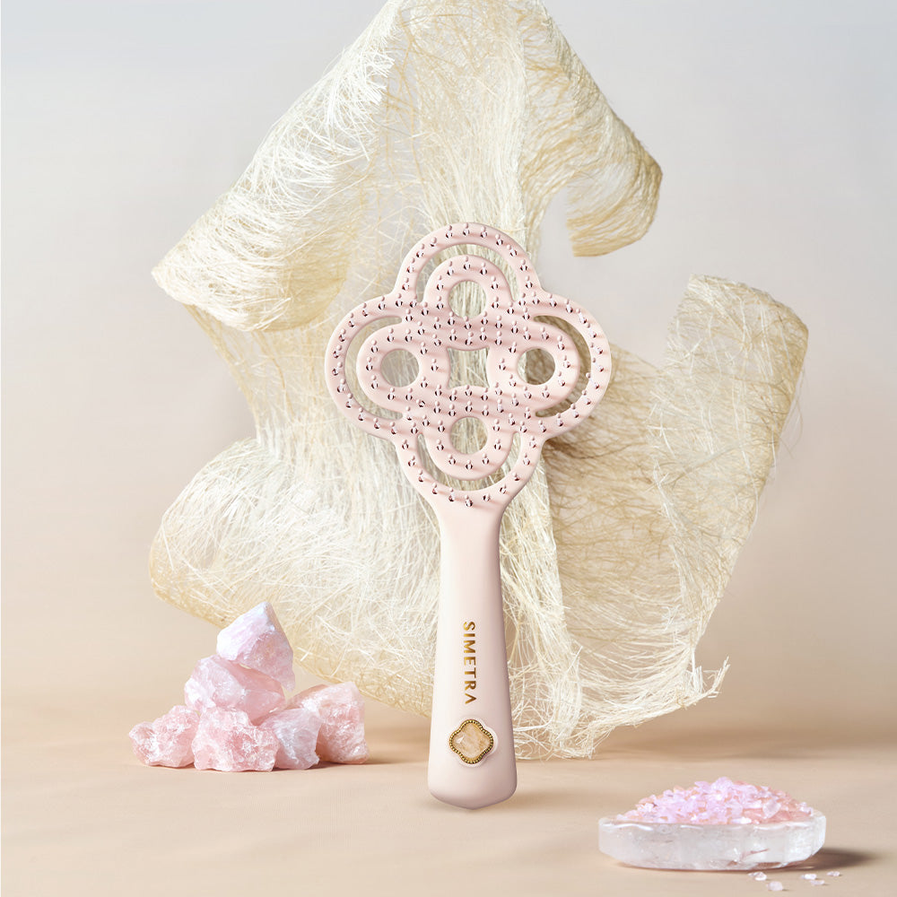 Simetra Lucky Hair Brush Comb – Harness Cosmic Energy with Every Brushstroke