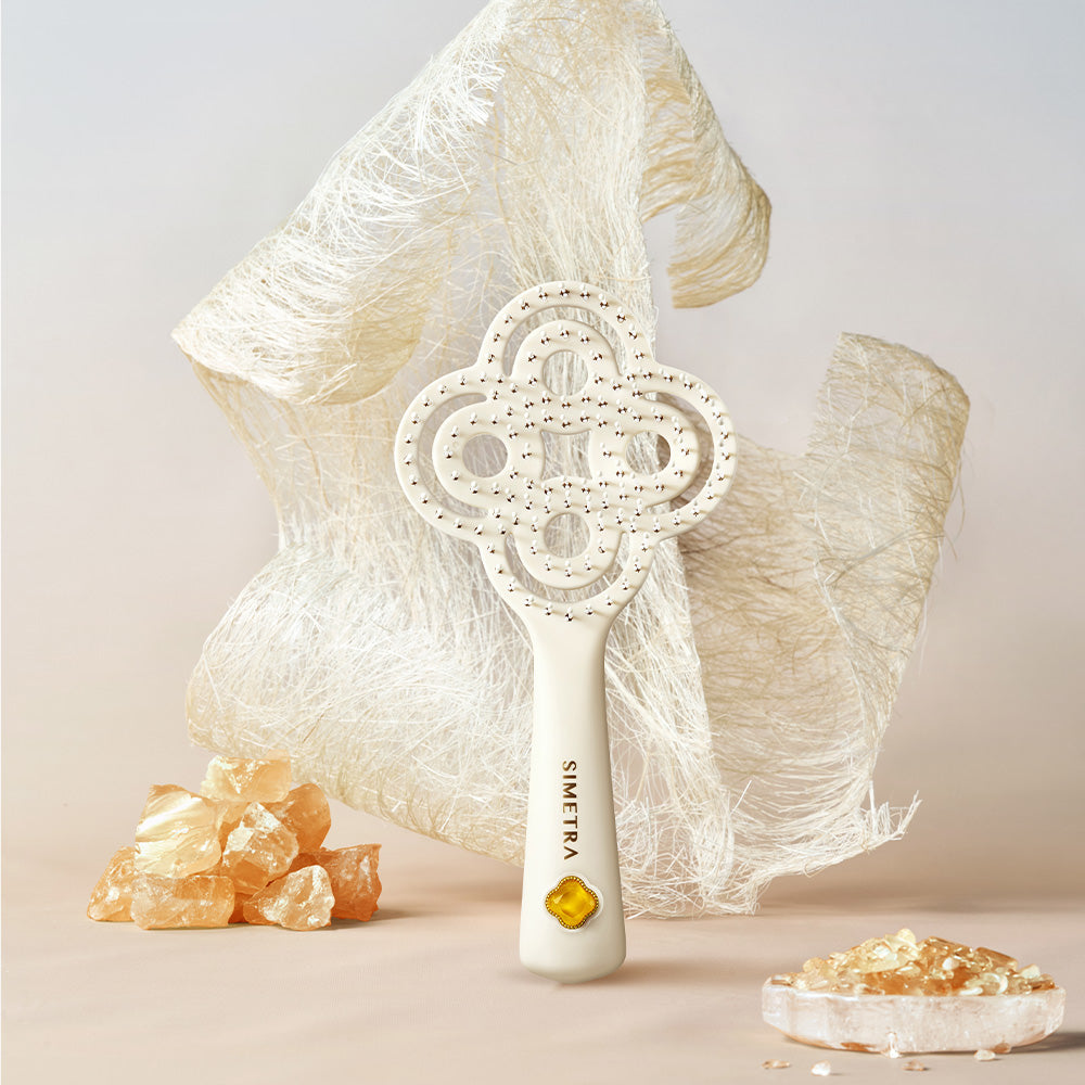 Simetra Lucky Hair Brush Comb – Harness Cosmic Energy with Every Brushstroke
