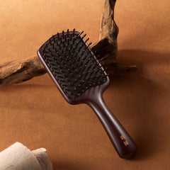Kemal Şanli X Simetra Miracle Hair Brush Comb | Artisan Sandalwood Massager