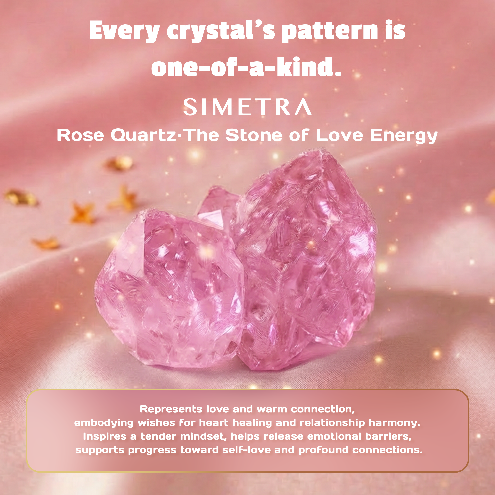 Simetra Lucky Rose Red Hair Brush Comb with Boar Bristles & 3 Crystal Colors