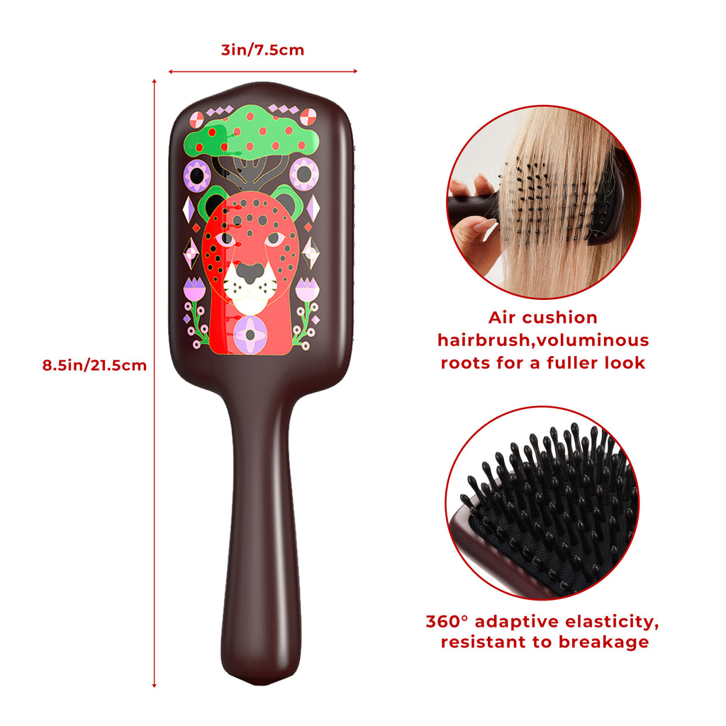 Kemal Şanli X Simetra Miracle Wooden Paddle Hair Brush Comb | Artisan Sandalwood Massager