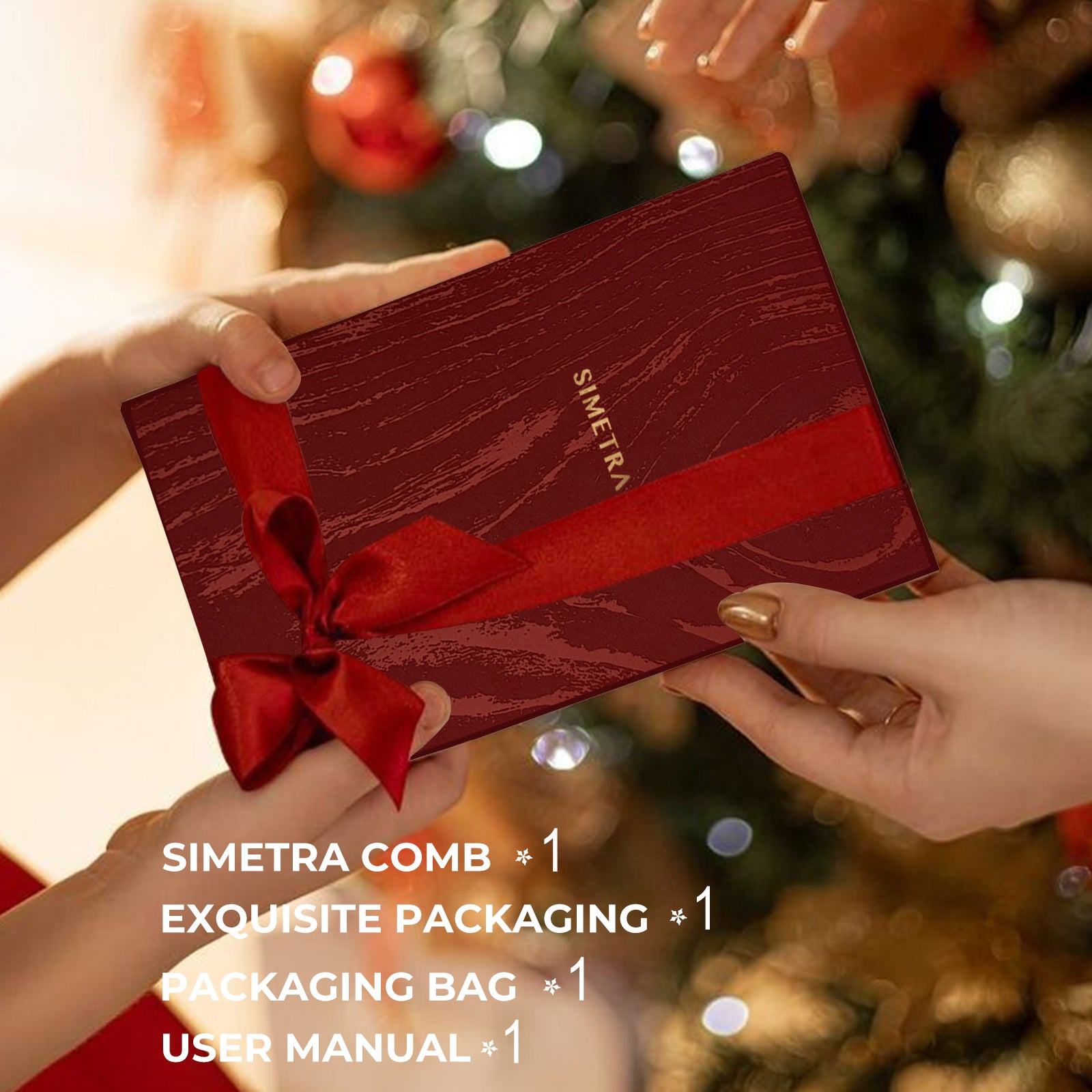 Kemal Şanli X Simetra Miracle Wooden Paddle Hair Brush Comb | Artisan Sandalwood Massager